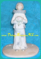 Image for Flavia Weedn (Weeden) “The Clown - Making Believe” Roman, Inc. Japan Porcelain Figurine/Statue <b><span style='color:red'>*****PRIORITY MAIL SHIPPING INCLUDED – DOMESTIC ORDERS ONLY!*****</span></b><span style='color:purple'>